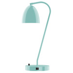 J-Series Jill Table Lamp with USB Port - Sea Green
