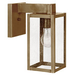 Uptown 120V Outdoor Wall Sconce - Antique Brass / Seedy Marine