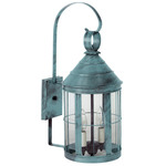 Heal Outdoor Wall Sconce - Verdi Gris / Seedy Marine