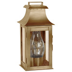 Concord Outdoor Wall Sconce - Antique Brass / Seedy Marine