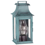Concord Outdoor Wall Sconce - Verdi Gris / Clear