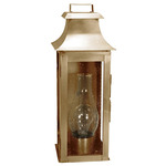 Concord Outdoor Wall Sconce - Antique Brass / Seedy Marine