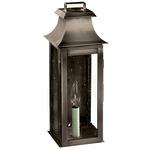 Concord Outdoor Wall Sconce - Dark Antique Brass / Seedy Marine