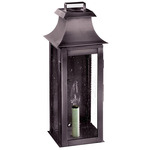 Concord Outdoor Wall Sconce - Dark Brass / Seedy Marine