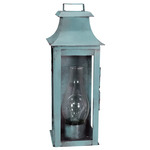 Concord Outdoor Wall Sconce - Verdi Gris / Clear
