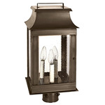 Concord Outdoor Post Light - Dark Antique Brass / Seedy Marine