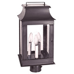 Concord Outdoor Post Light - Dark Brass / Seedy Marine