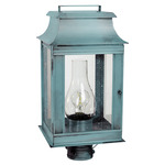 Concord Outdoor Post Light - Verdi Gris / Seedy Marine