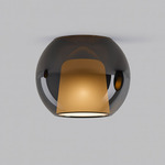 Glo Wall / Ceiling Light - Black Mirror
