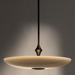 The Met Pendant - Oil Rubbed Bronze / Opal