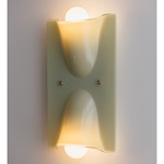 Calle Wall Light - Brushed Brass / Artichoke