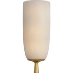 Pascal Wall Sconce - Hand-Rubbed Antique Brass / Alabaster