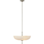 Pascal Pendant - Polished Nickel / Alabaster