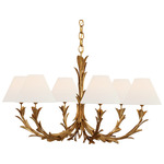 Provenz Chandelier - French Gild / Linen