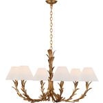 Provenz Chandelier - French Gild / Linen