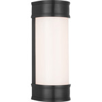 Marden Bathroom Vanity Light - Bronze / White
