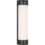 Marden Bathroom Vanity Light - Bronze / White