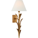 Provenz Wall Sconce - French Gild / Linen