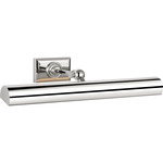 Cabinet Makers Cordless Picture Light - Polished Nickel