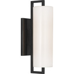 Bowen Bathroom Vanity Light - Bronze / White