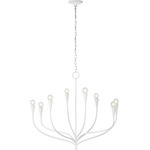 Marini Chandelier - Plaster White