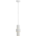 Chalmette Mini Pendant - Plaster White