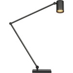 Precision Articulating Table Lamp - Bronze / White