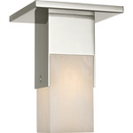 Covet Monopoint Ceiling Flush Light - Polished Nickel / Alabaster