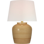 Nora Table Lamp - Light Honey / Linen