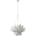 Sinclair Chandelier - Plaster White