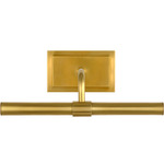 Kidd Small Picture Light - Hand-Rubbed Antique Brass