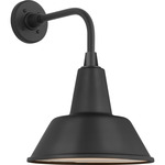 Academy Outdoor Rex Barn Bowers Shade Wall Light - Matte Black