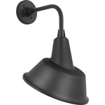 Academy Outdoor Rex Barn Tilt Bowers Shade Wall Light - Matte Black