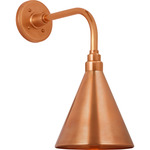 Academy Outdoor Rex Barn Savannah Conical Wall Light - Soft Copper