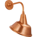 Academy Outdoor Rex Barn Tilt Bowers Shade Wall Light - Soft Copper