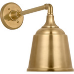 Academy Outdoor Mack Barn Sm Rockhouse Wall Light - Hand-Rubbed Antique Brass