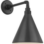 Academy Outdoor Mack Barn Savannah Conical Wall Light - Matte Black