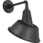 Academy Outdoor Mack Barn Tilt Bowers Shade Wall Light - Matte Black