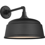 Academy Outdoor Mack Barn Rockhouse Shade Wall Light - Matte Black