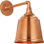 Academy Outdoor Mack Barn Sm Rockhouse Wall Light - Soft Copper