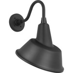 Academy Outdoor Flynn Barn Tilt Bowers Shade Wall Light - Matte Black