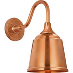 Academy Outdoor Flynn Barn Sm Rockhouse Wall Light - Soft Copper