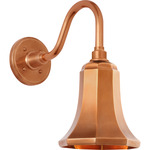 Academy Outdoor Flynn Barn Savannah Shade Wall Light - Soft Copper