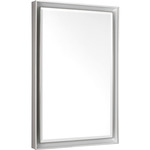 Tricia Color-Select Rectangular Mirror with Light - Polished Nickel / Mirror