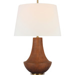 Kefi Table Lamp - Natural Terracotta / Linen