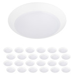 Disc Color-Select Ceiling Light Multi-Pack - White / White