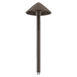LED Cone Color-Select Path Light - Bronze