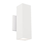 Cubix Color-Select Outdoor Wall Light - White