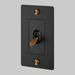 Buster + Punch Complete Metal Toggle Switch NEW - Black / Warm Sunset