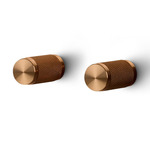 Furniture Knob - Cross Pattern Set of 2 - Warm Sunset